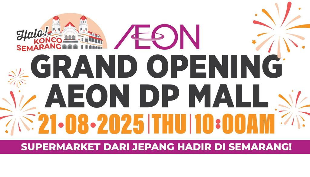 Opening AEON DP Mall Semarang