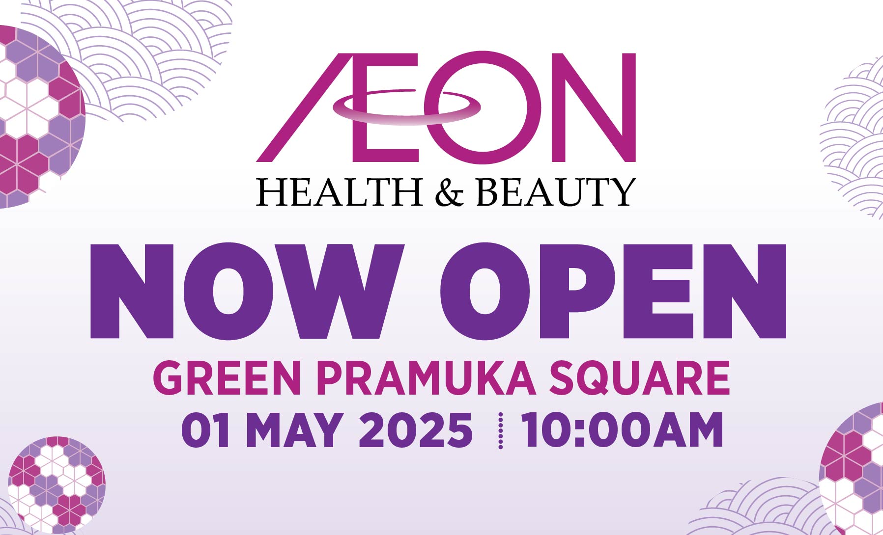 Health & Beauty Opening Promo!